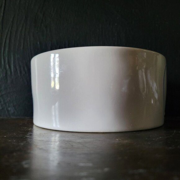 Large Rae Dunn "Oy Vey" Dog Bowl, Funny Dog Bowl - Picture 2 of 7